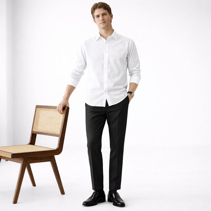 LAURENT MONACO | HIGH-WAIST PANTS FOR MEN