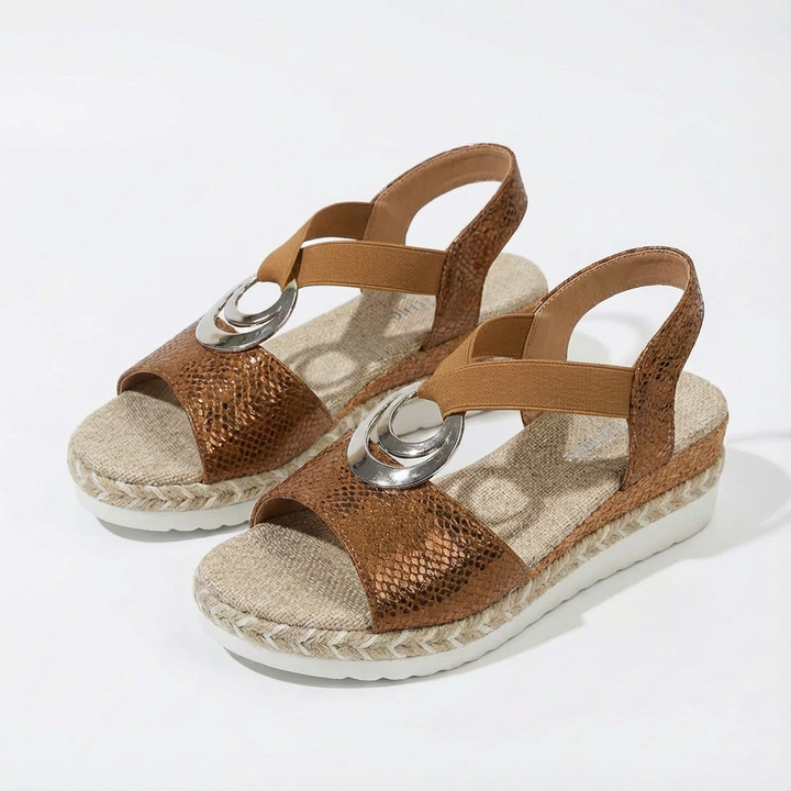 Lauren | Women's Ankle Strap Platform Sandals