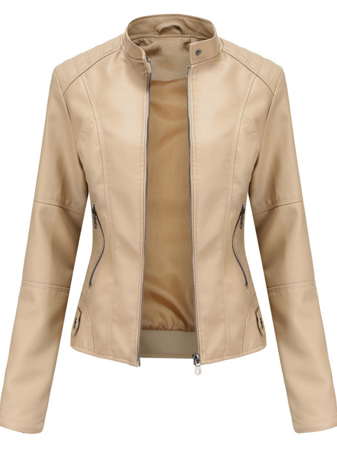 Women's Stylish Cool-Weather Jacket - Versatile Layering