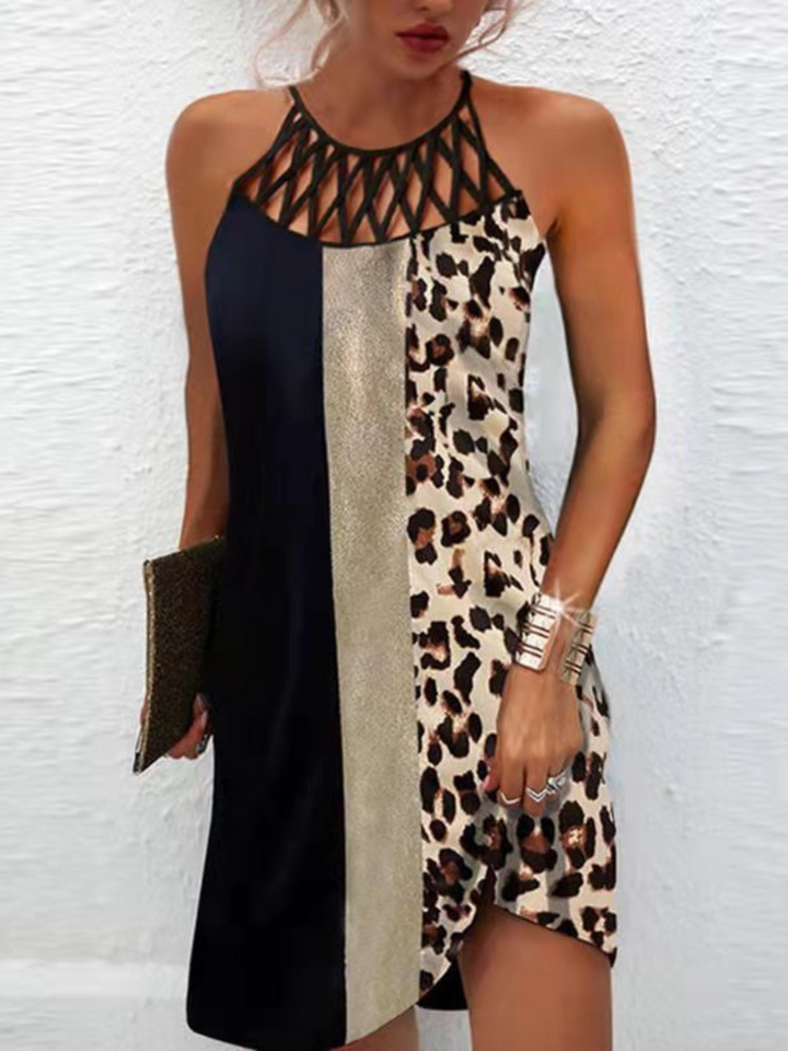 Athena | Casual Halter Neck Dress for Women