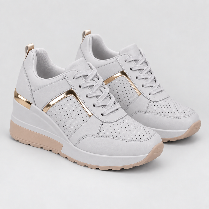 Ladies' Sneakers Comfortable, Breathable, Casual for Daily Use, view 3 - Elena Harper
