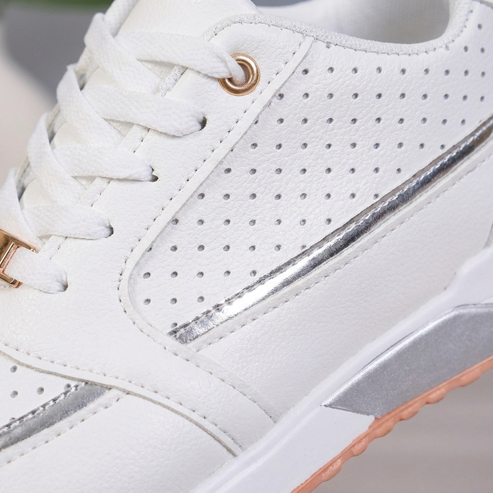 Lilly | Women's Platform Lace-Up Trainers