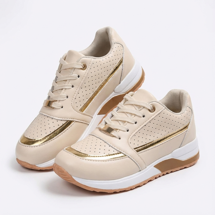Lilly | Women's Platform Lace-Up Trainers