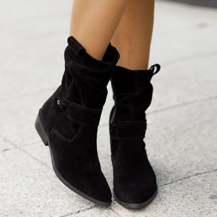 Chic Women’s Boots Perfect for Work or Casual Outfits, view 5 - Elena Harper