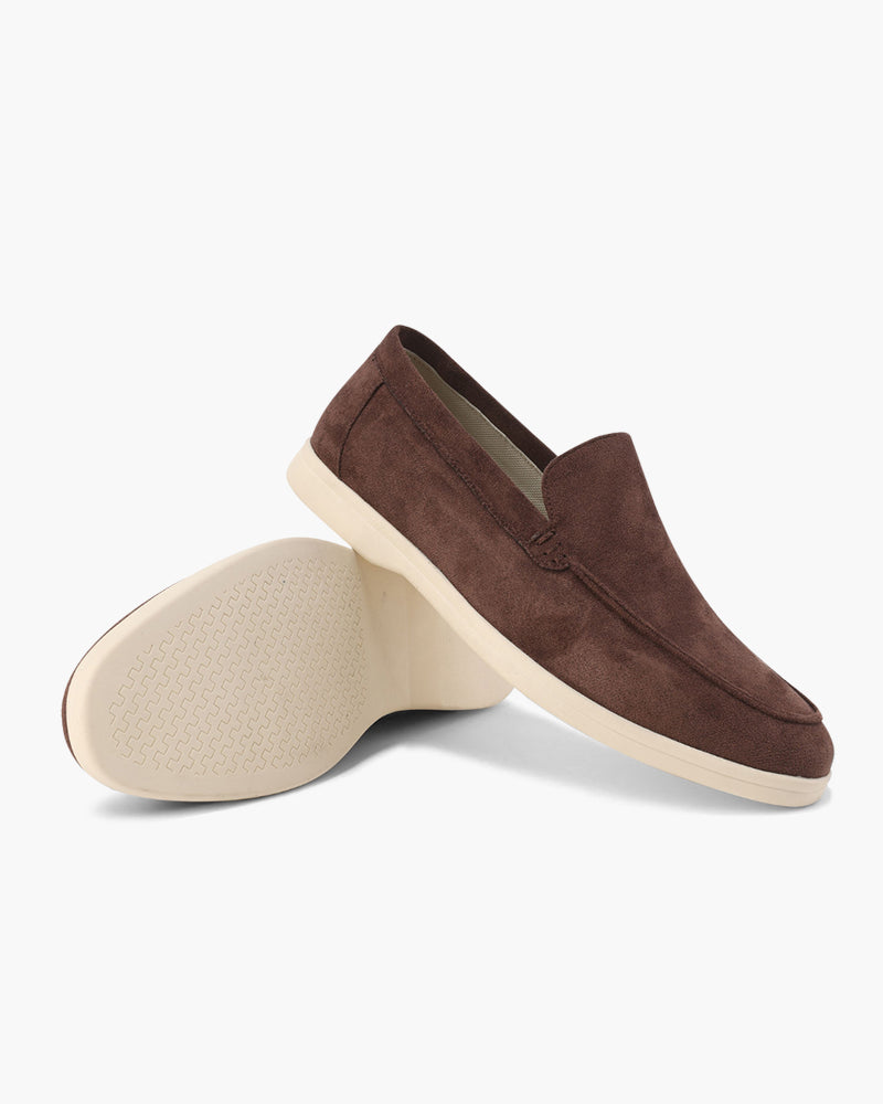 SUEDE LEATHER LOAFERS