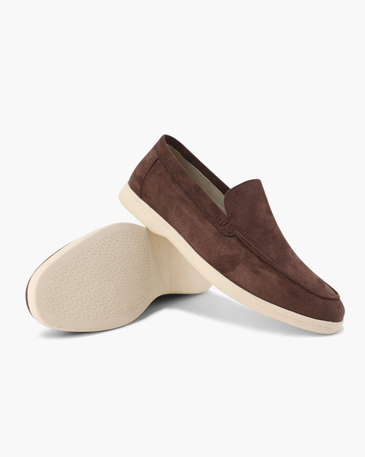 SUEDE LEATHER LOAFERS