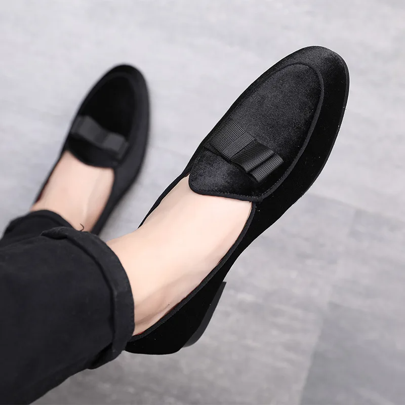 Simone Soft Velvet Loafers, view 8 - Elena Harper