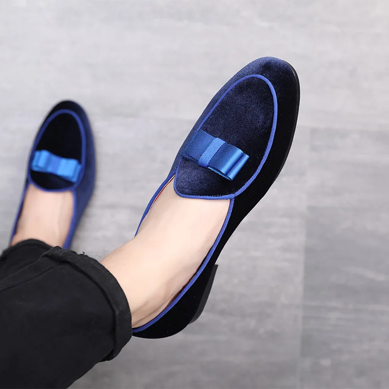 Simone Soft Velvet Loafers, view 3 - Elena Harper