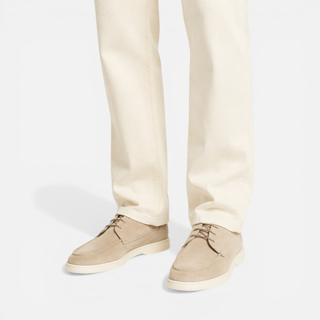 Montarello Men's City Shoes, Lace-Up Loafer Style