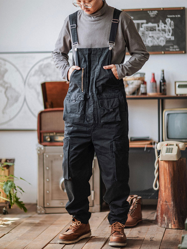 Max Casual Overalls with Pockets, view 2 - Elena Harper