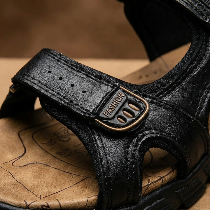 Lucas | Unisex Trekking Sandals with Velcro Fastenings and Traction Sole | Adventure