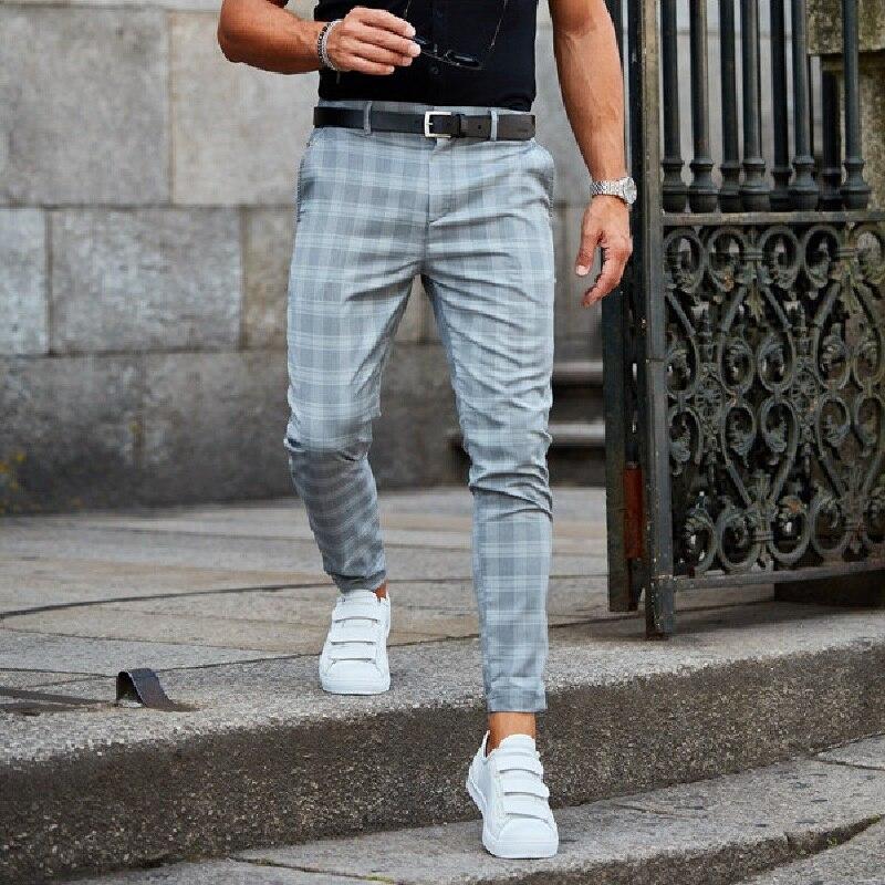 Tristan – Men's Checkered Pants