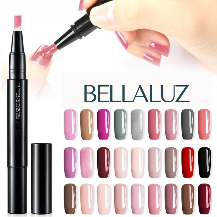 BellaLuz Create bright and stunning nails safely (set of 4) - Elena Harper
