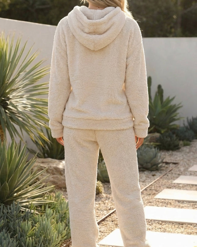 Women’s Comfy Fleece Two Piece Matching Lounge Set