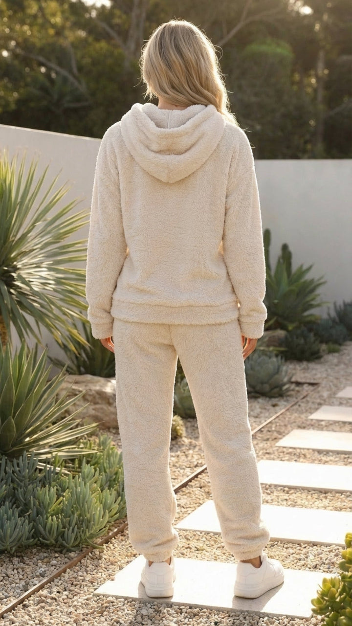 Women’s Comfy Fleece Two Piece Matching Lounge Set