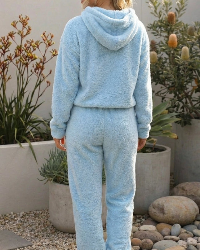 Women’s Comfy Fleece Two Piece Matching Lounge Set