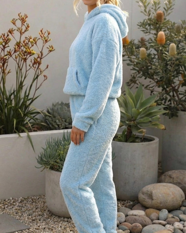 Women’s Comfy Fleece Two Piece Matching Lounge Set