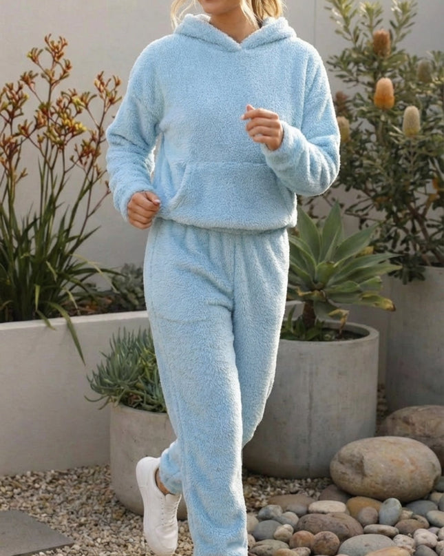 Women’s Comfy Fleece Two Piece Matching Lounge Set