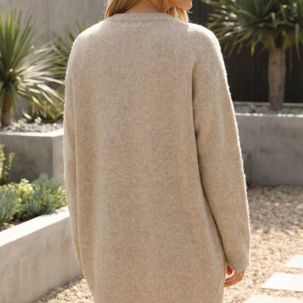 Women’s Long Oversized Knit Cardigan