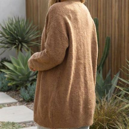 Women’s Long Oversized Knit Cardigan