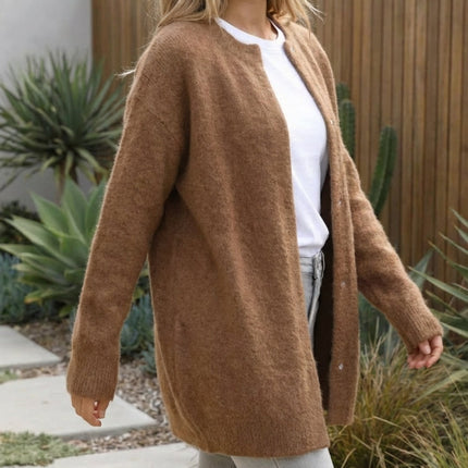 Women’s Long Oversized Knit Cardigan