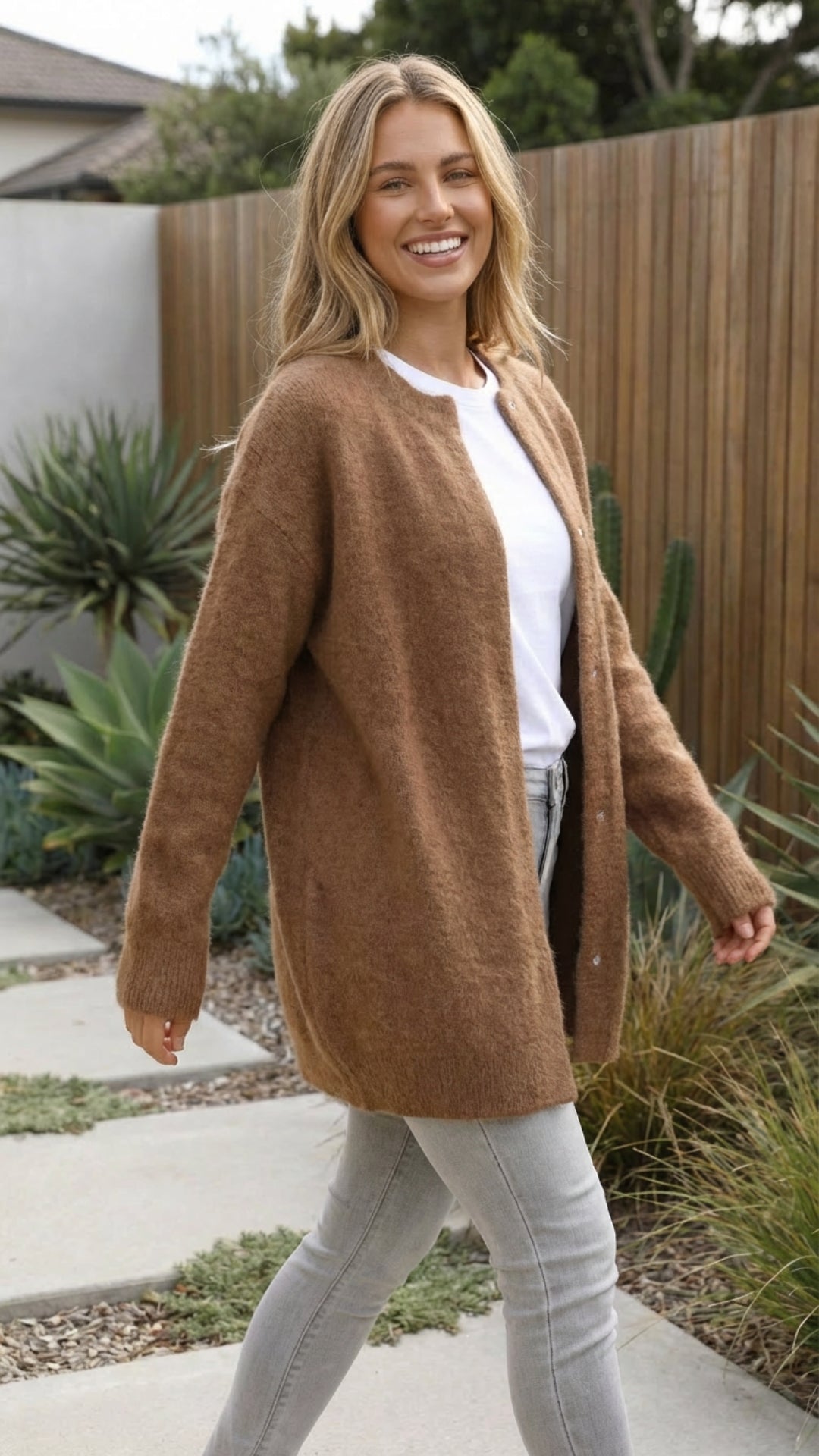 Women’s Long Oversized Knit Cardigan