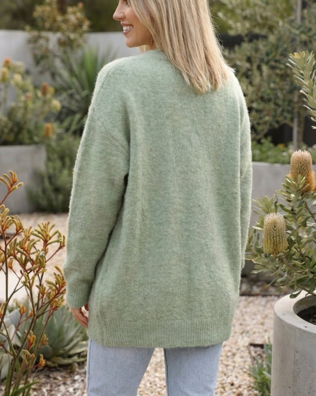 Women’s Long Oversized Knit Cardigan