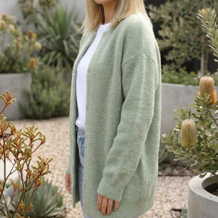 Women’s Long Oversized Knit Cardigan