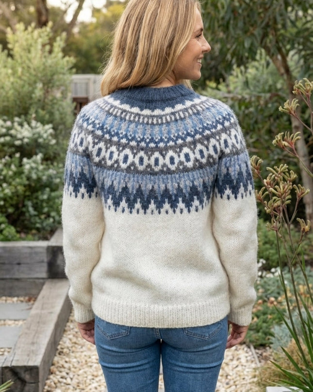 Women’s Fair Isle Patterned Sweater Pullover