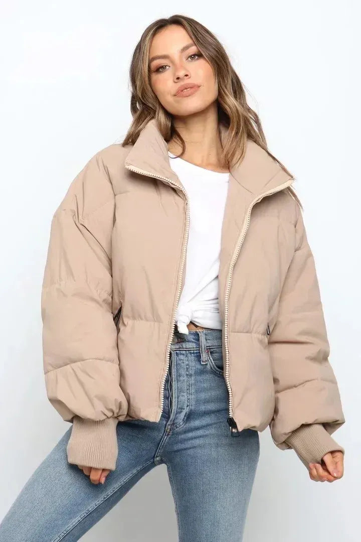 Deanna Women's Oversized Puffer Jacket - Elena Harper