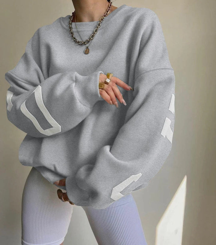 Donna Women's Oversized Crewneck Sweatshirt - Elena Harper