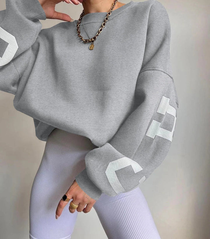 Donna Women's Oversized Crewneck Sweatshirt - Elena Harper
