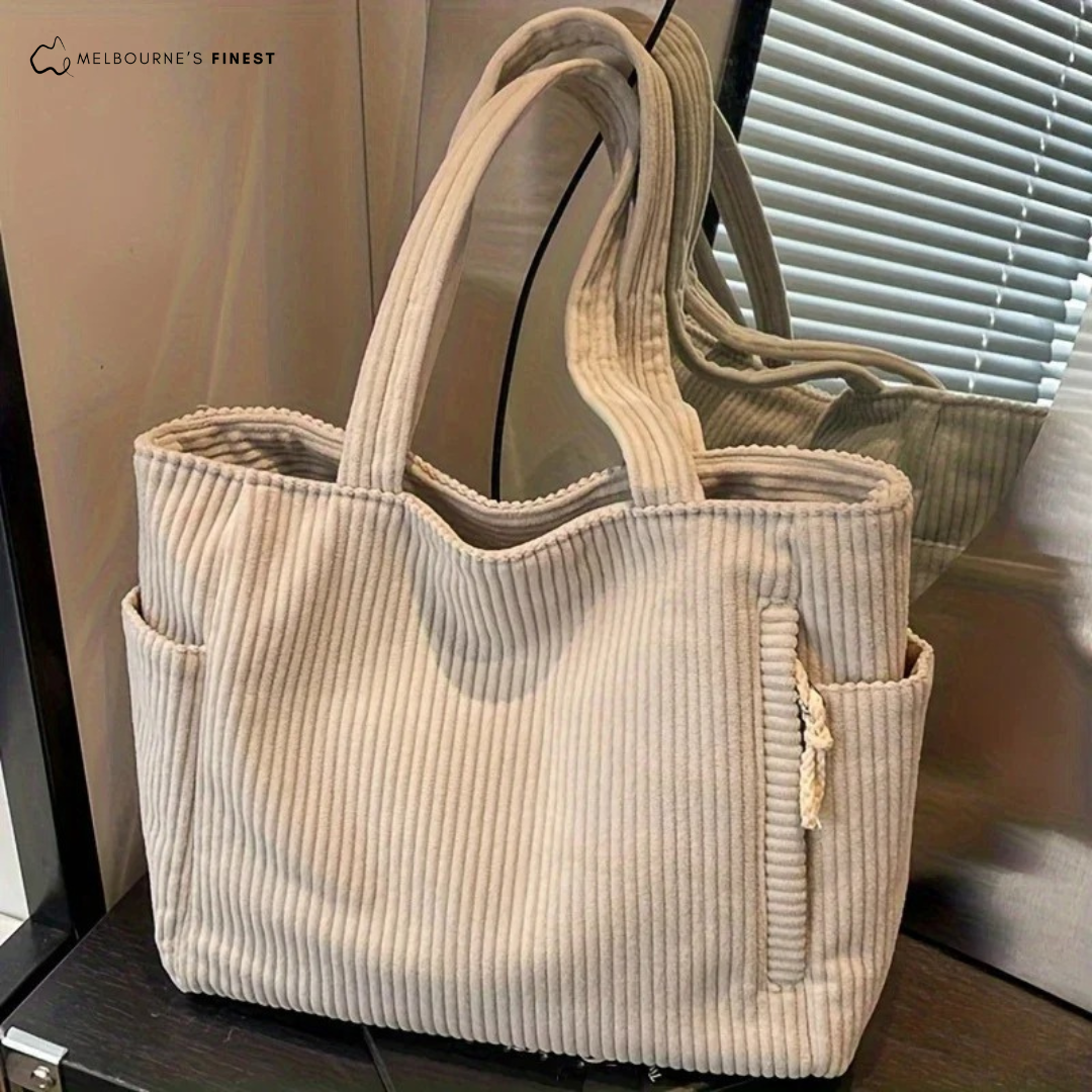 Sienna™ Corduroy Tote Bag