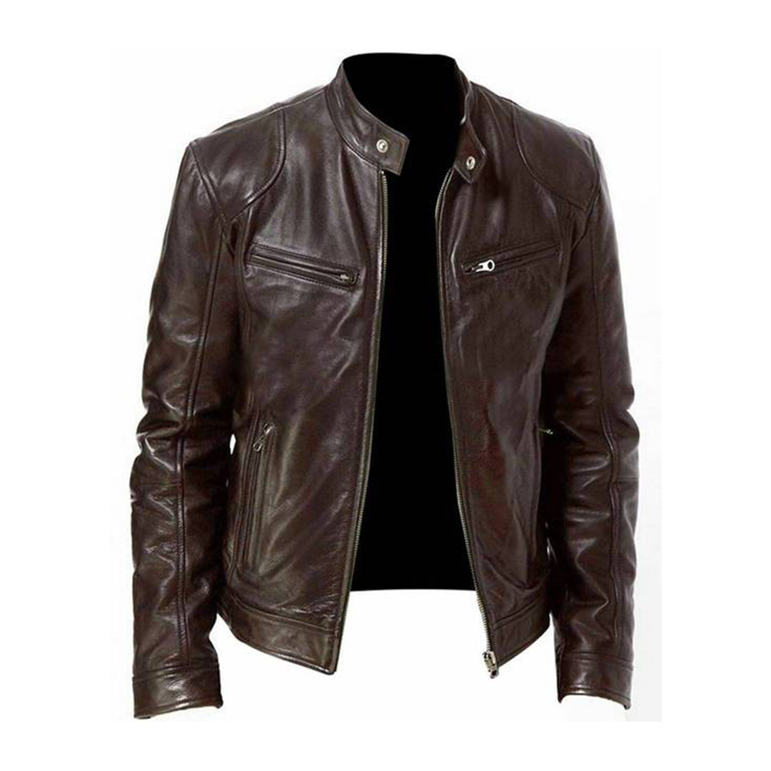 Georges - Men's Leather Look Coat