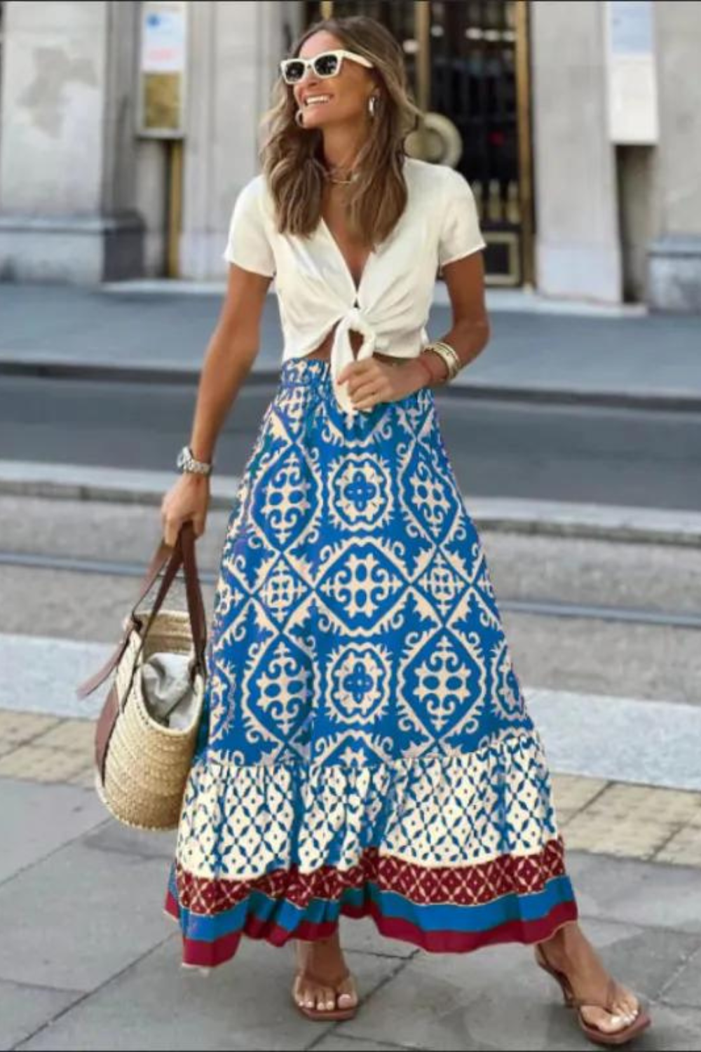 Orla - Summer Skirt with Details