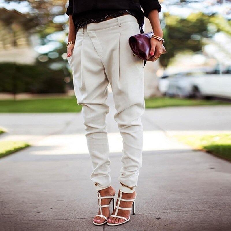 Kyra – Elegant High Waist Women's Trousers