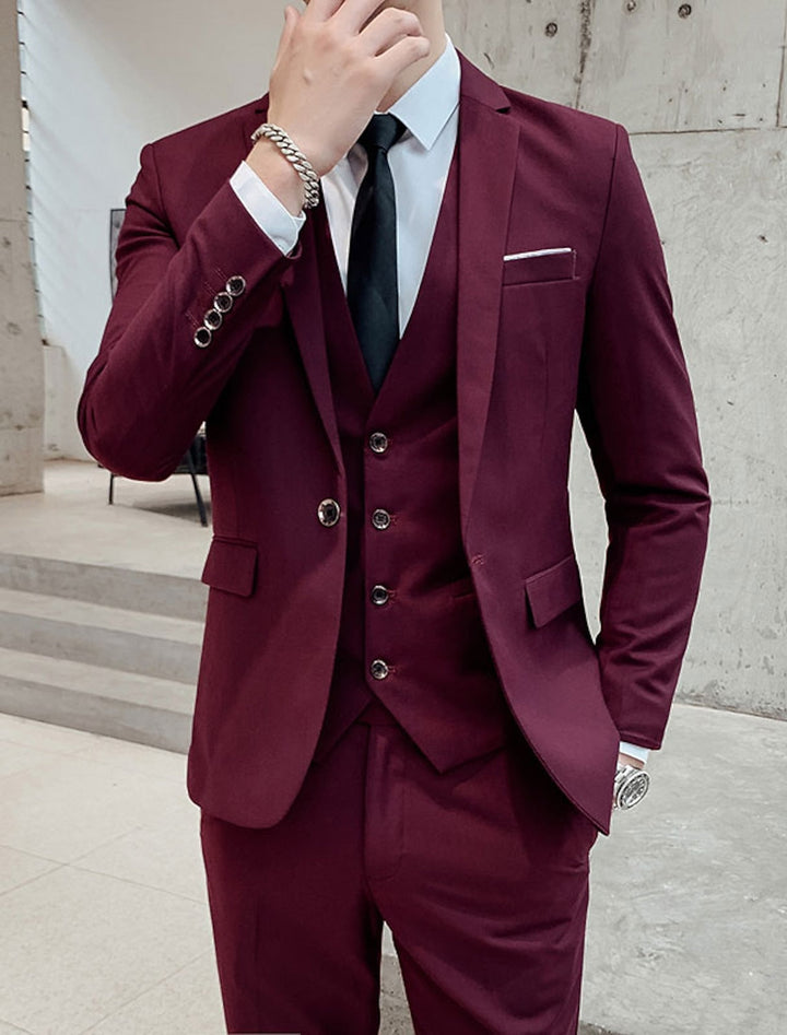 LAURENT MONACO | MODERN 3-PIECE SUIT FOR MEN