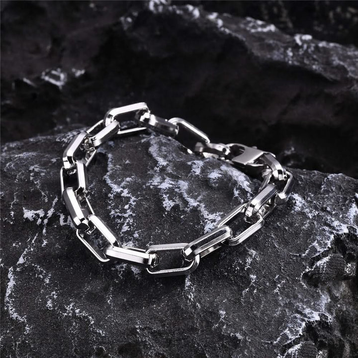 Ladies Bracelet Stainless Steel Chain, view 3 - Elena Harper