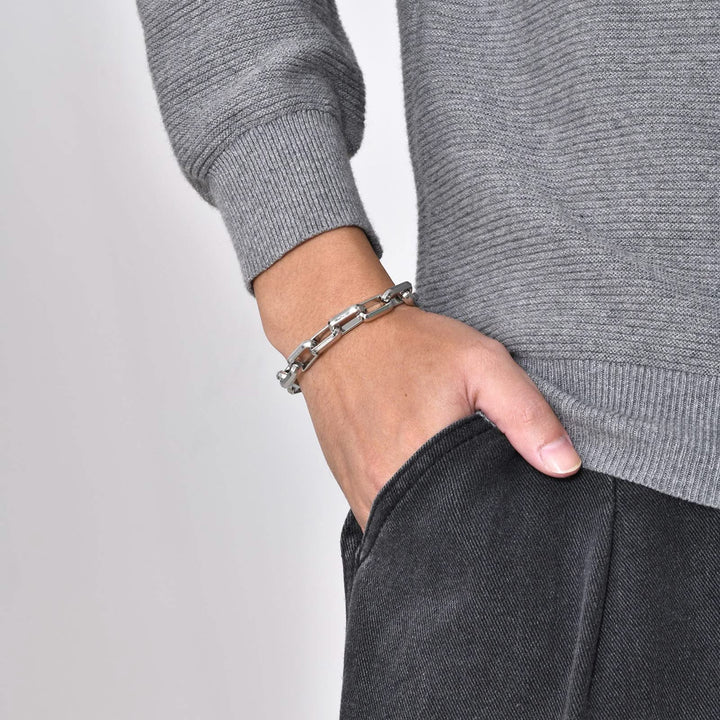 Ladies Bracelet Stainless Steel Chain, view 4 - Elena Harper