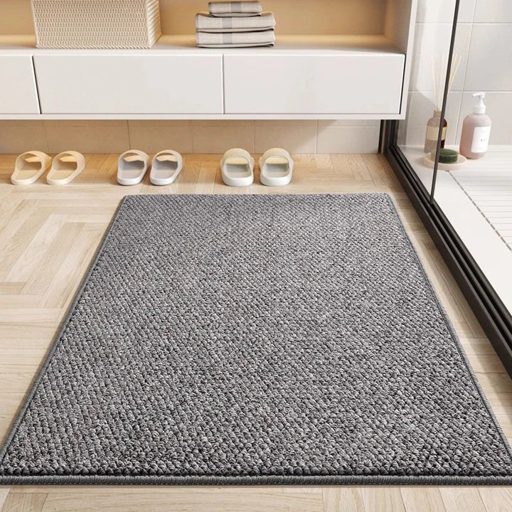 Absorbent Door Mat with Non-Slip Bottom – Geometric Pattern