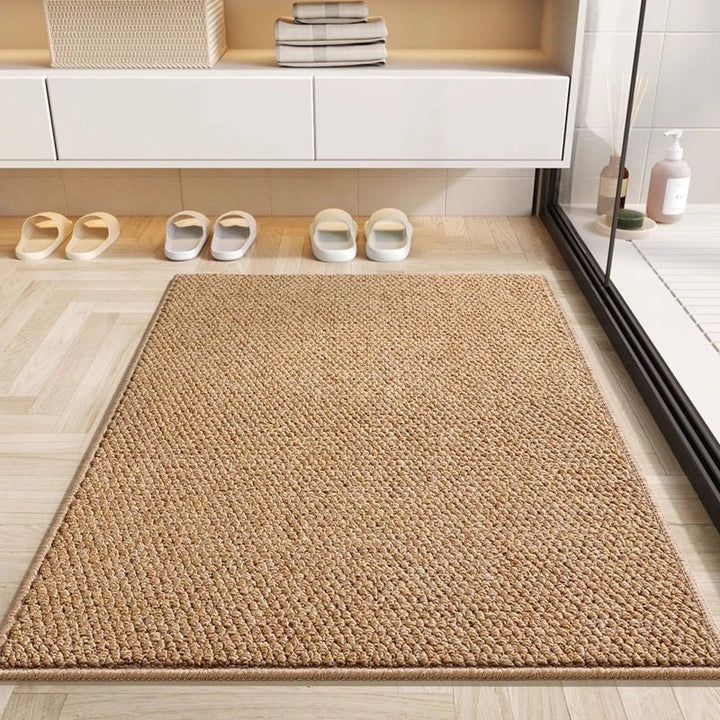 Absorbent Door Mat with Non-Slip Bottom – Geometric Pattern