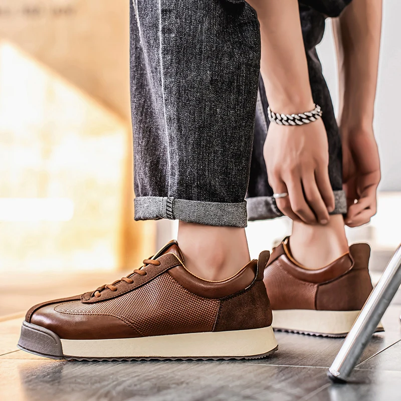 Fabio Italian Leather Shoe, view 10 - Elena Harper