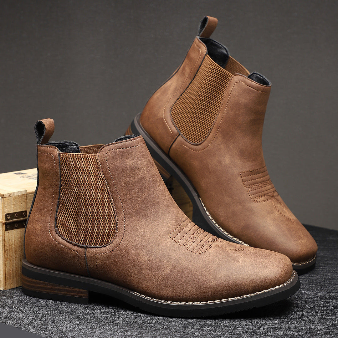 Men's Slip-on Boots - Elena Harper