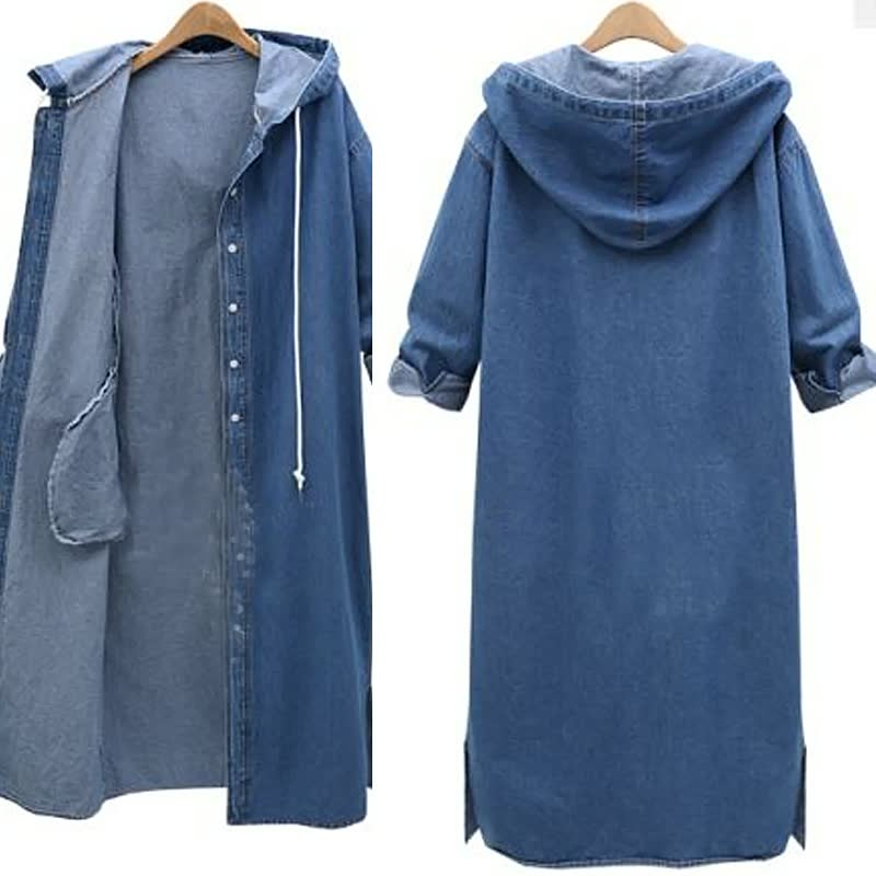 Women's Coat Long Design & Warm with Hood, view 4 - Elena Harper