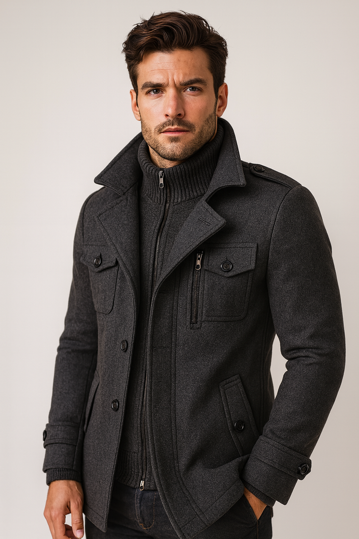 Winter Coat for Men - Elena Harper