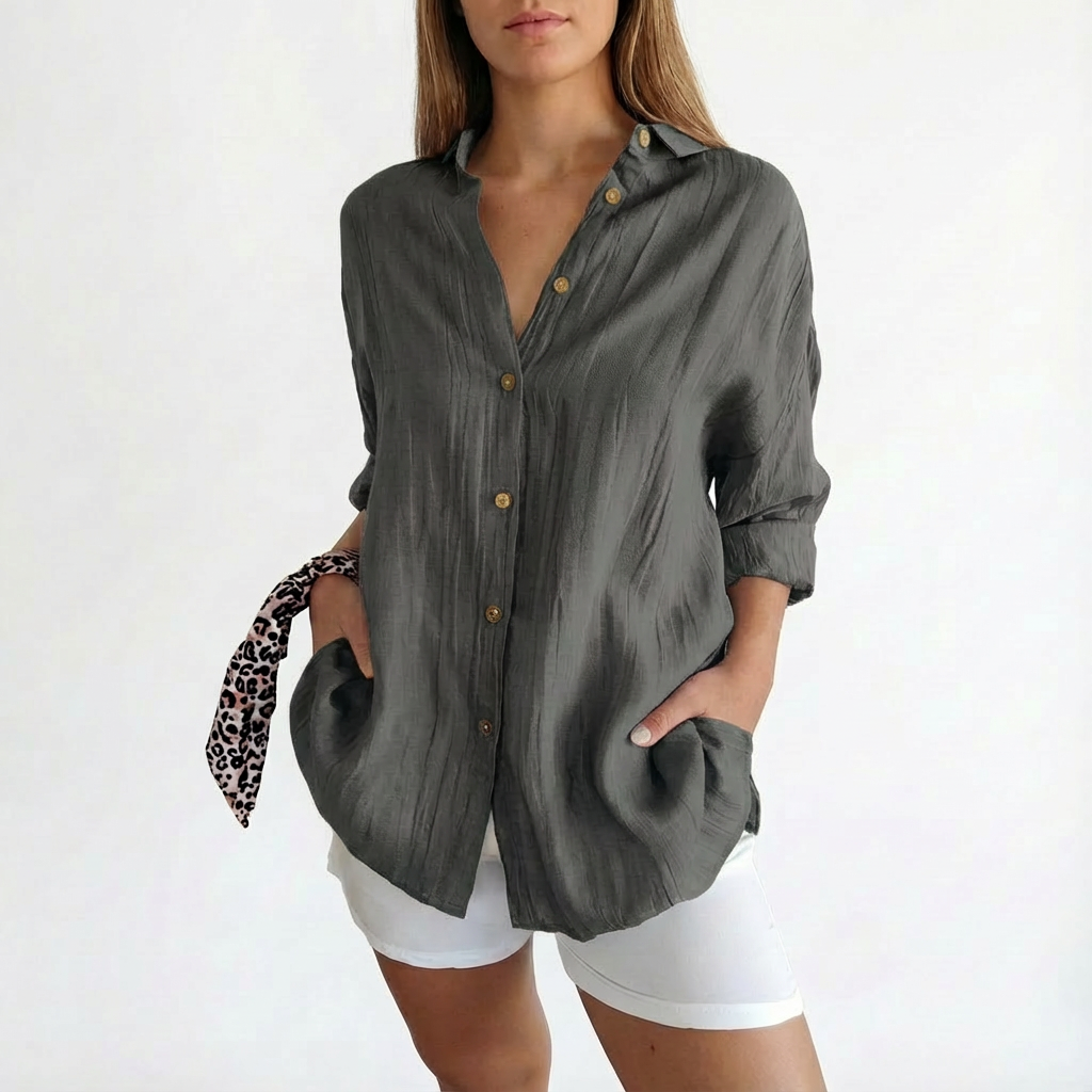 Mariah | Women's Oversized Button-Up Shirt