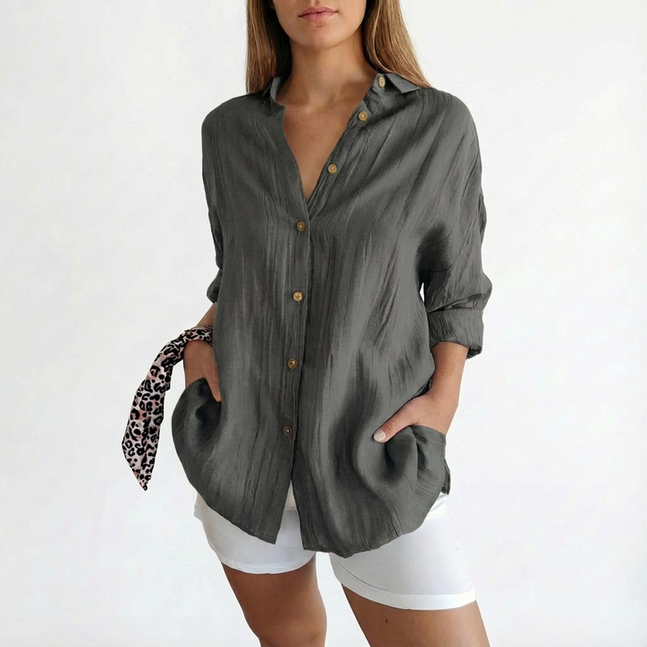 Mariah | Women's Oversized Button-Up Shirt