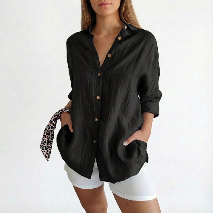 Mariah | Women's Oversized Button-Up Shirt