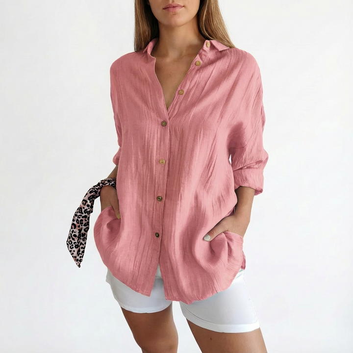 Mariah | Women's Oversized Button-Up Shirt