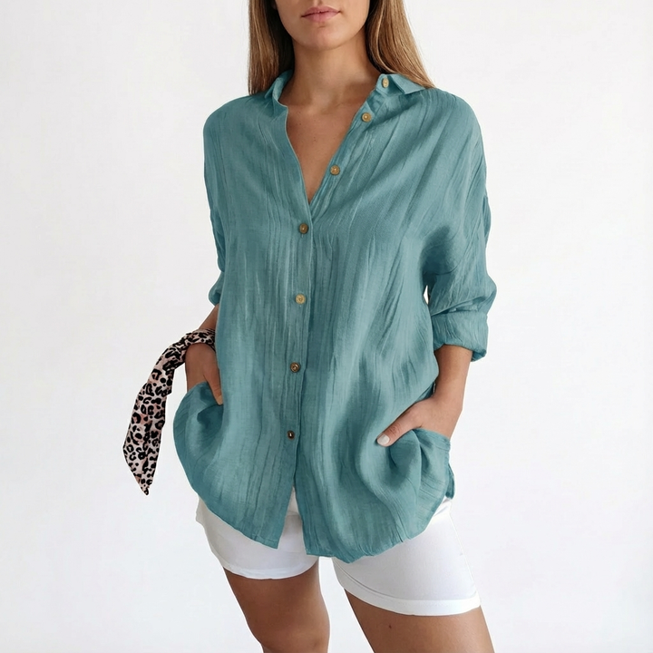 Mariah | Women's Oversized Button-Up Shirt